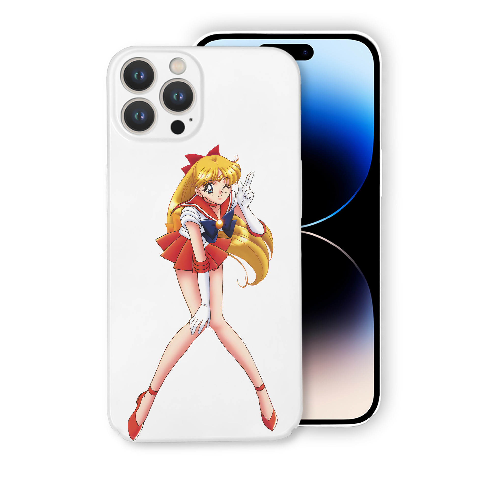 （画像用） 美少女戦士セーラームーン 愛野 美奈子 あいの みなこ Sailor Moon Aino Minako 【iPhone 14シリーズ対応】ハードケース